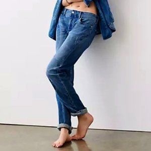 Pilcro slim boyfriend crop jeans Size 30